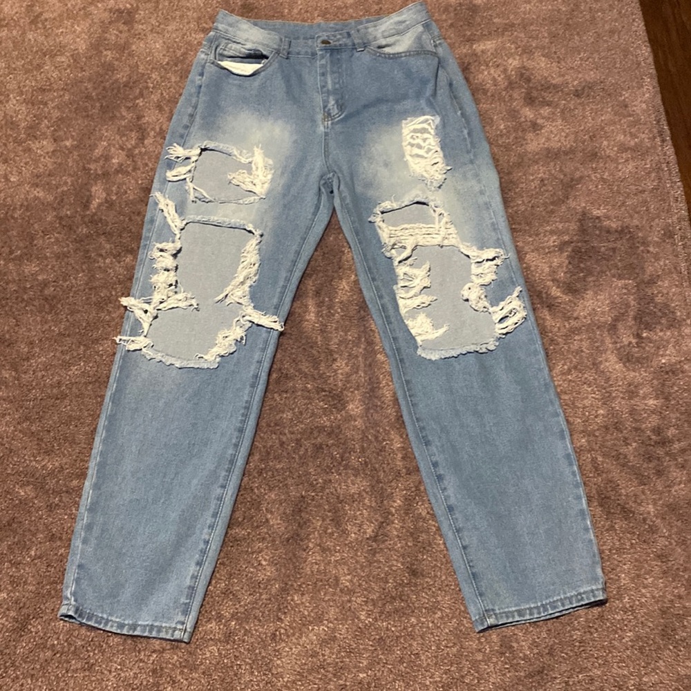 Sheins ripped jeans
